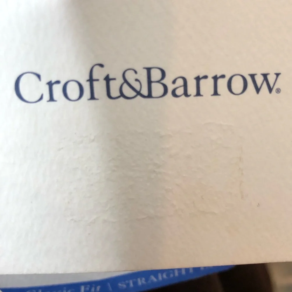 SIZE 4 SHORT STRETCH CROFT&BARROW DARK COFFEE PANTS